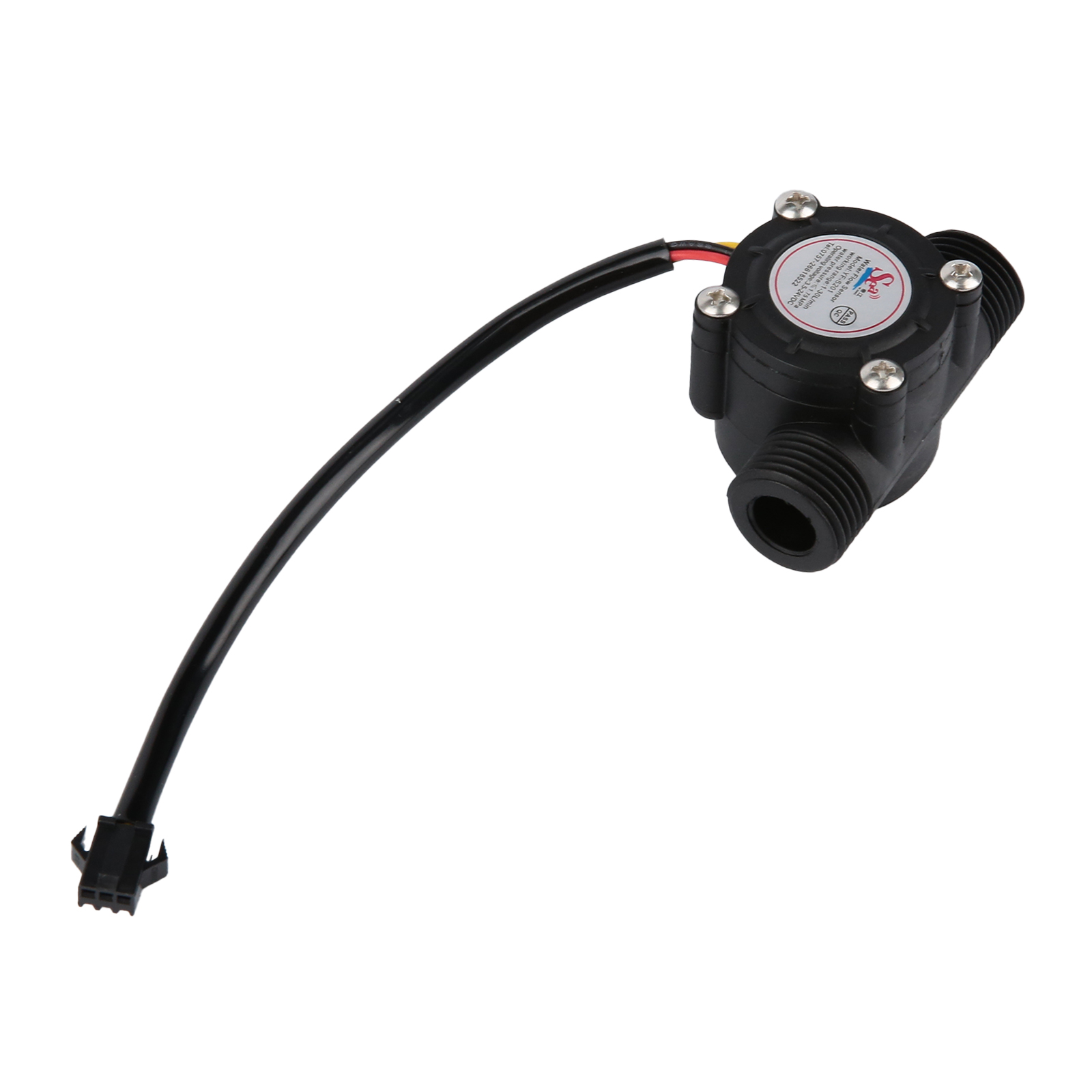 Датчик расхода воды YF-S201 черный 5-24В